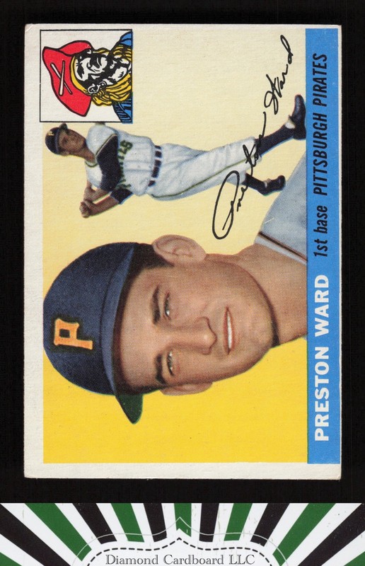 1955 Topps #95 Preston Ward VG e, front
