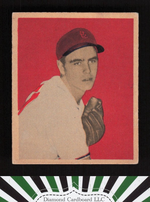 1949 Bowman #15 Ned Garver VGEX [CENTERED] a, front