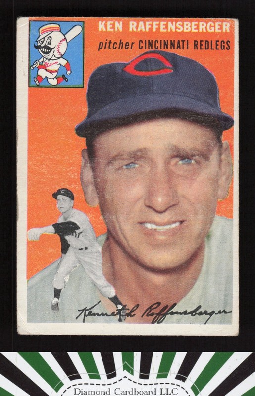 1954 Topps #46 Ken Raffensberger GD i, front