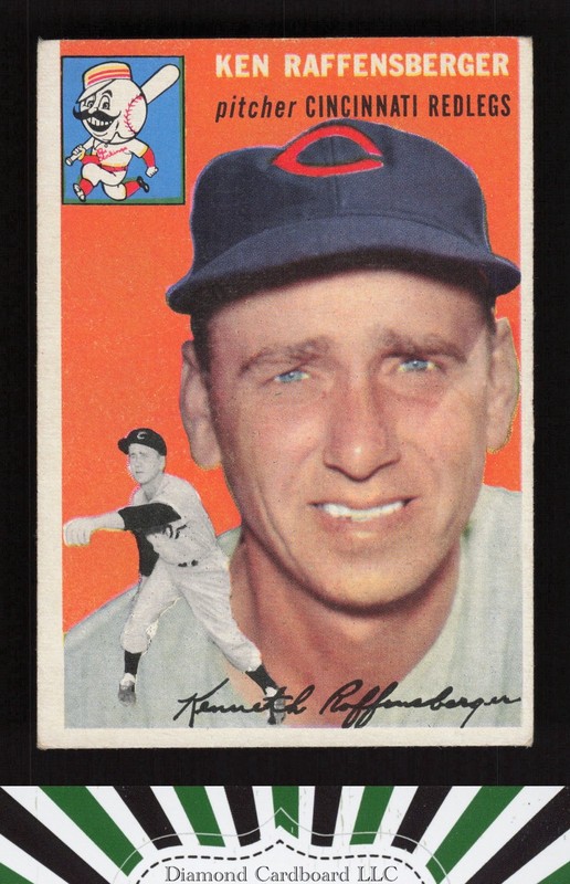 1954 Topps #46 Ken Raffensberger VGEX k, front