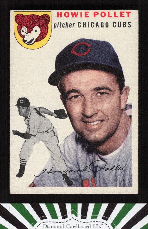 1954 Topps #89 Howie Pollet VGEX+ a, front