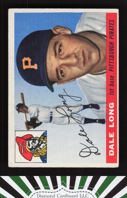 1955 Topps #127 Dale Long VGEX e, front