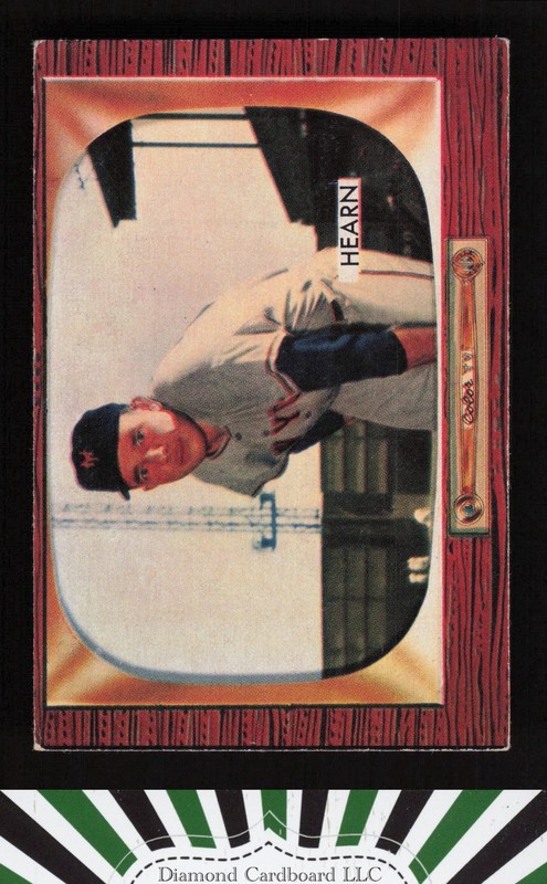 1955 Bowman #220 Jim Hearn VGEX, front