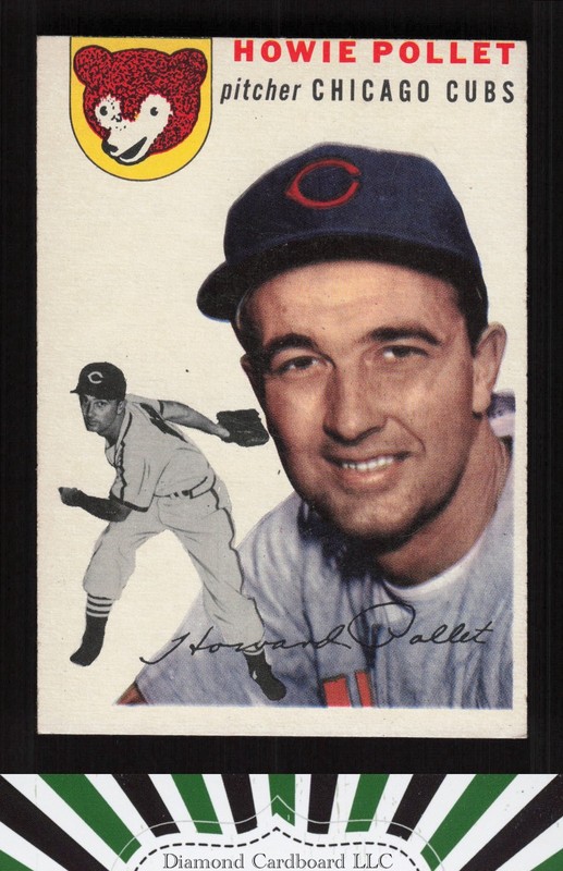 1954 Topps #89 Howie Pollet EX (MC) n, front