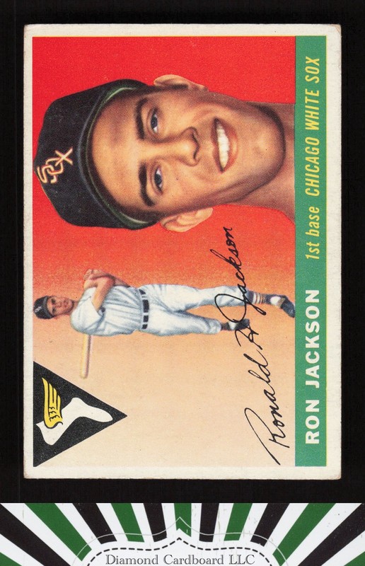 1955 Topps #66 Ron Jackson VG+ g, front