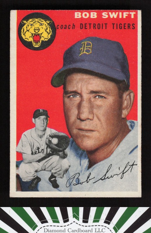 1954 Topps #65 Bob Swift VGEX a, front