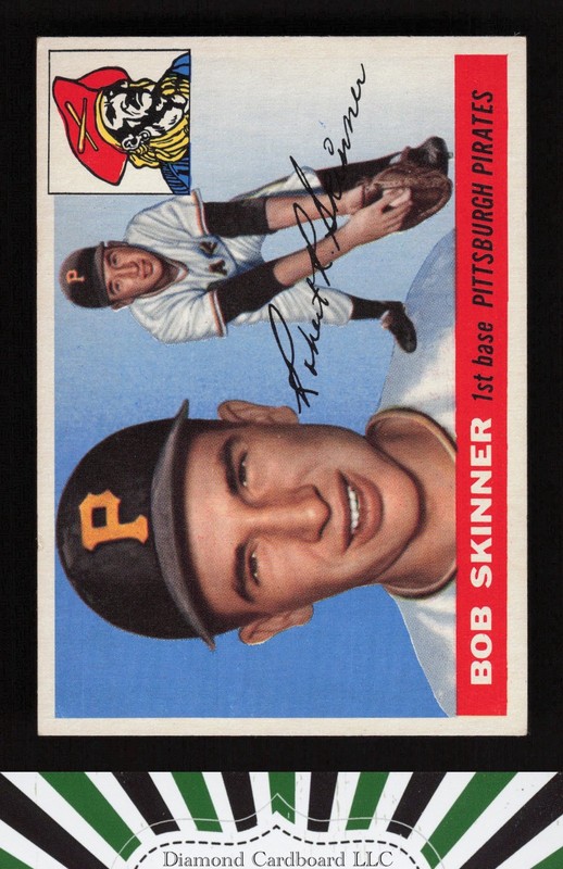 1955 Topps #88 Bob Skinner VGEX [CENTERED] j, front