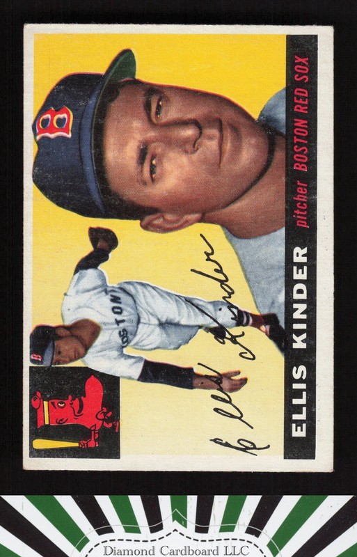 1955 Topps #115 Ellis Kinder VGEX b, front