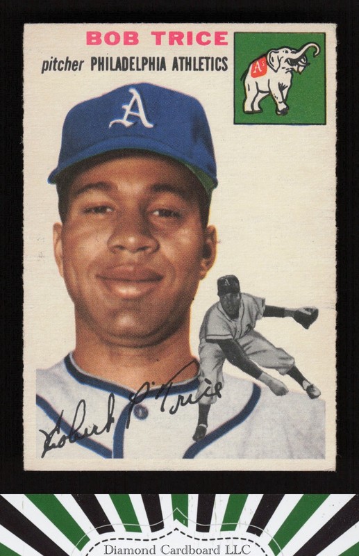 1954 Topps #148 Bob Trice VGEX+ [CENTERED] g, front