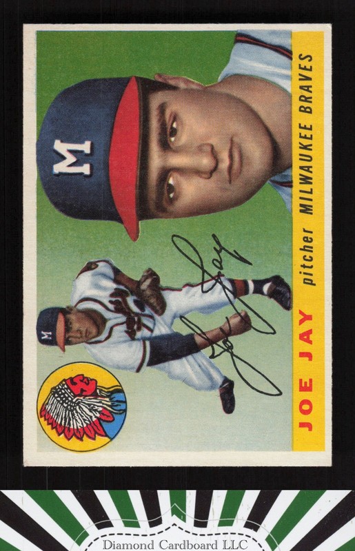 1955 Topps #134 Joe Jay VGEX+ h, front