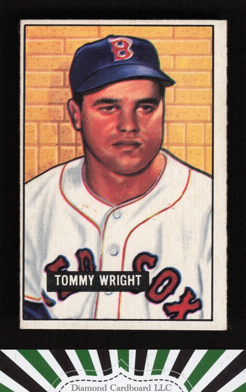 1951 Bowman #271 Tom Wright VGEX, front
