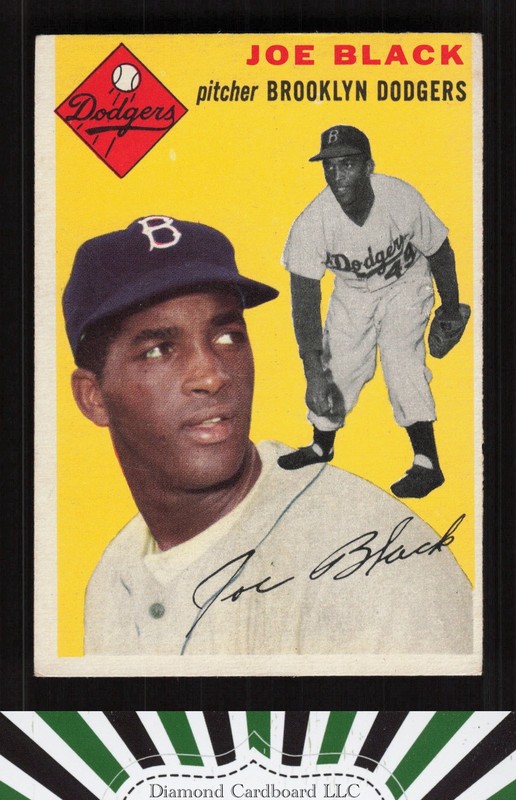 1954 Topps #98 Joe Black VG i, front