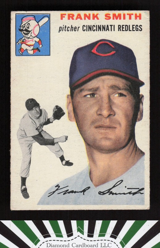 1954 Topps #71 Frank Smith VG [NICELY CENTERED] b, front
