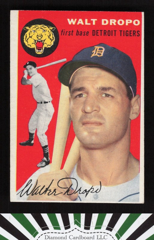 1954 Topps #18 Walt Dropo VGEX h, front