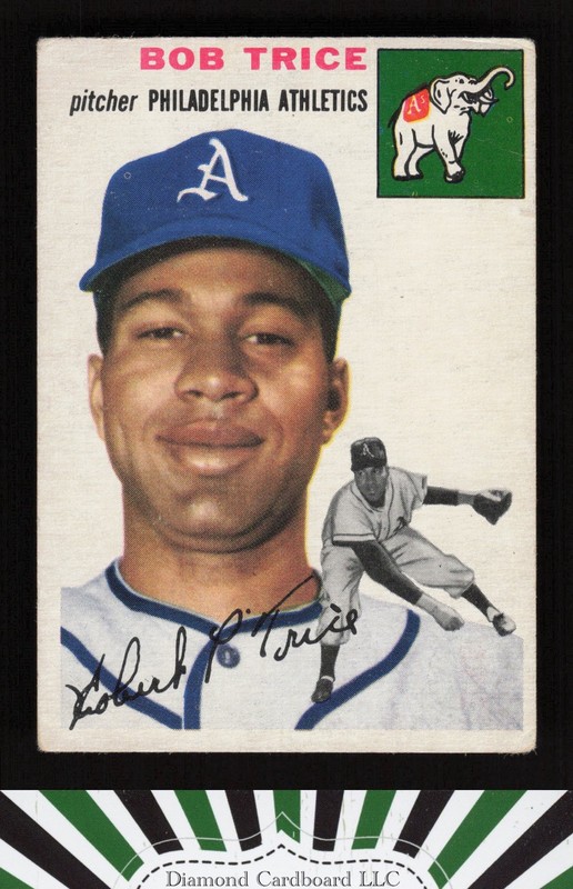 1954 Topps #148 Bob Trice VG b, front