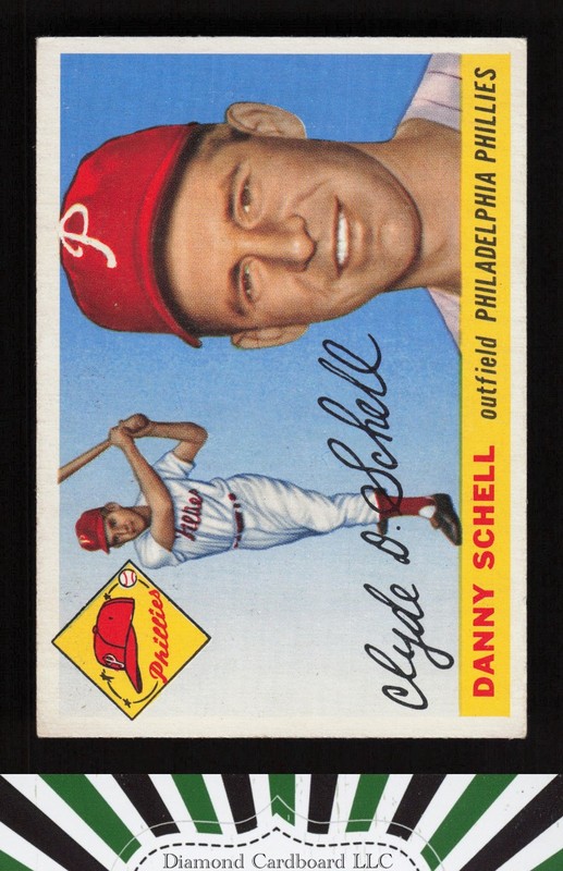 1955 Topps #79 Danny Schell VGEX [GOOD EYE APPEAL] i, front