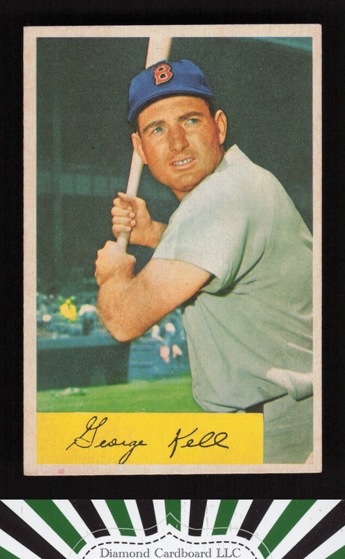 1954 Bowman #50 George Kell EX e, front