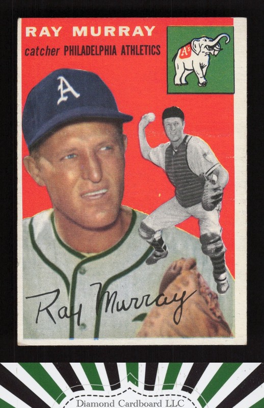 1954 Topps #49 Ray Murray VGEX b, front