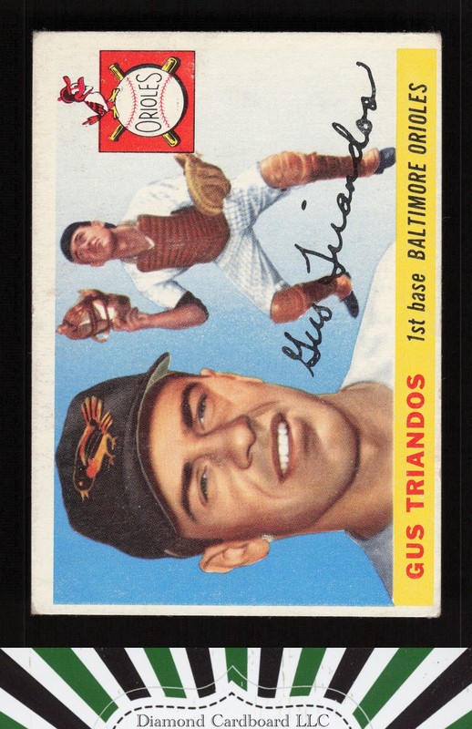 1955 Topps #64 Gus Triandos VG c, front
