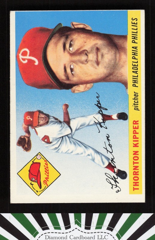 1955 Topps #62 Thornton Kipper VGEX m, front