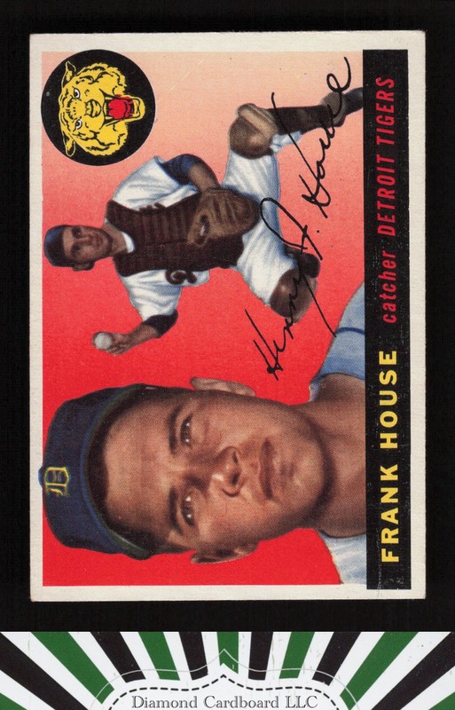 1955 Topps #87 Frank House VGEX k, front