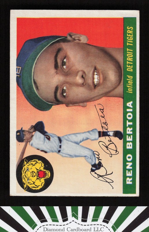 1955 Topps #94 Reno Bertoia VGEX j, front