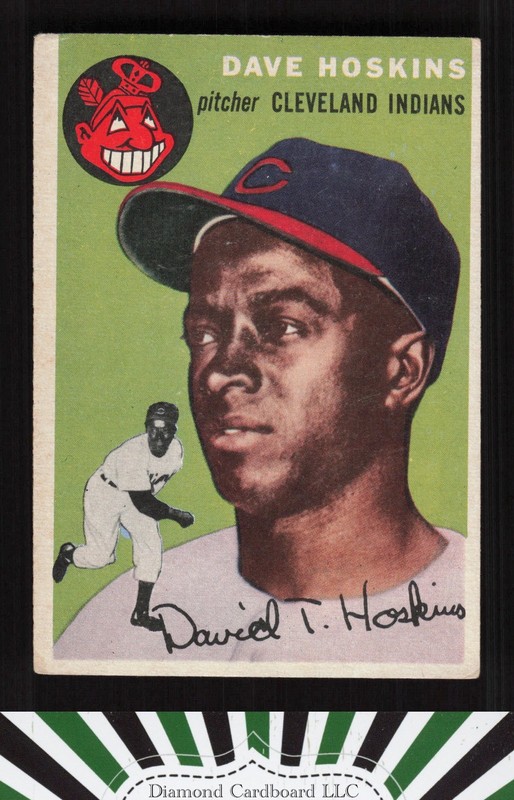 1954 Topps #81 Dave Hoskins VGEX j, front
