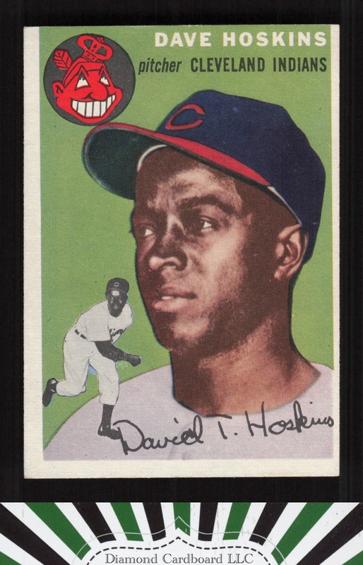 1954 Topps #81 Dave Hoskins VG n, front