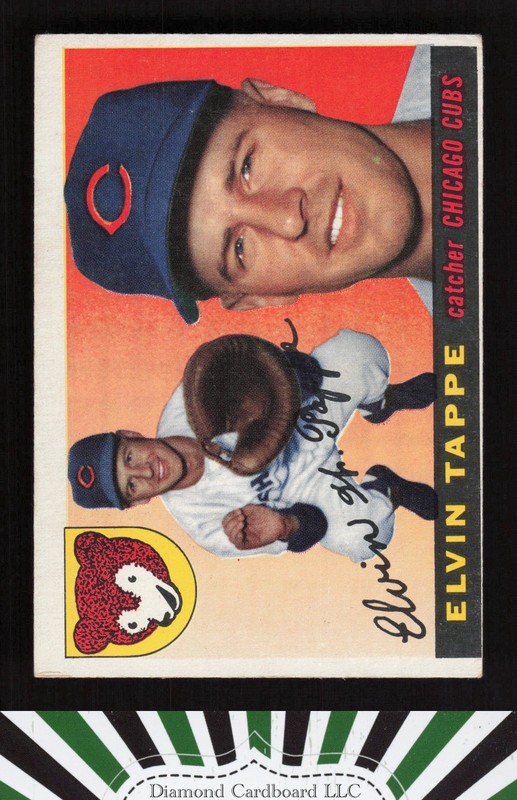1955 Topps #129 Elvin Tappe VGEX f, front