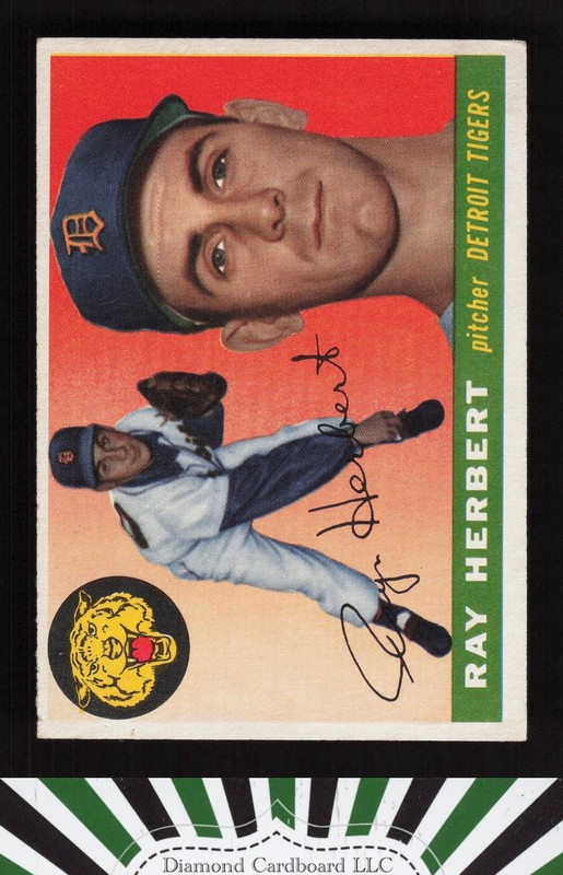 1955 Topps #138 Ray Herbert VGEX+ l, front