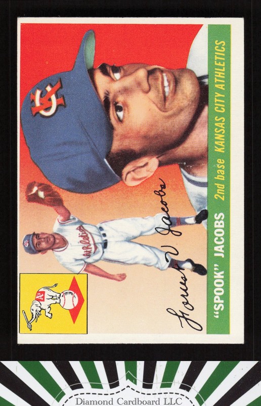 1955 Topps #61 Spook Jacobs EX l, front