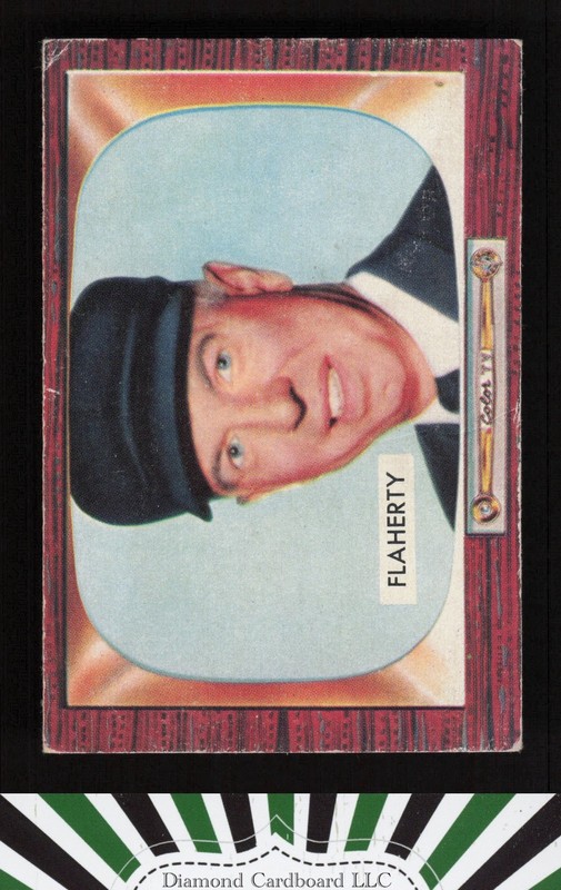 1955 Bowman #272 John Flaherty GD, front