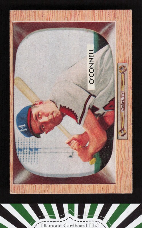 1955 Bowman #44 Danny O'Connell EX, front