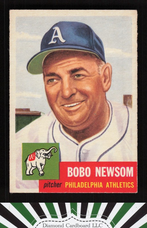 1953 Topps #15 Bobo Newsom EX [NICE CENTERING] e, front