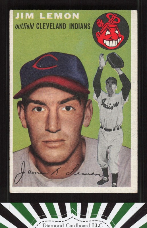 1954 Topps #103 Jim Lemon VGEX+ f, front