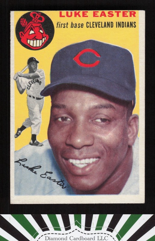 1954 Topps #23 Luke Easter VGEX h, front