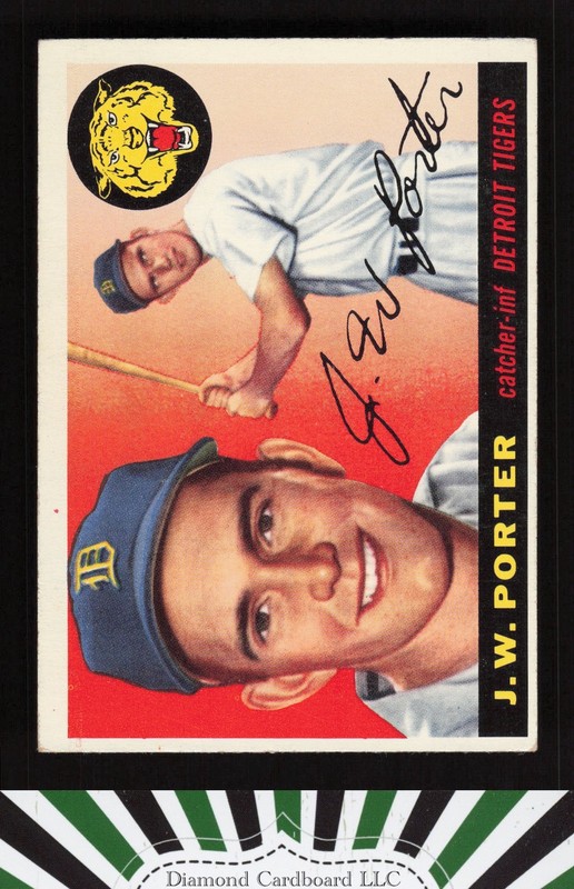1955 Topps #49 J.W. Porter VGEX i, front