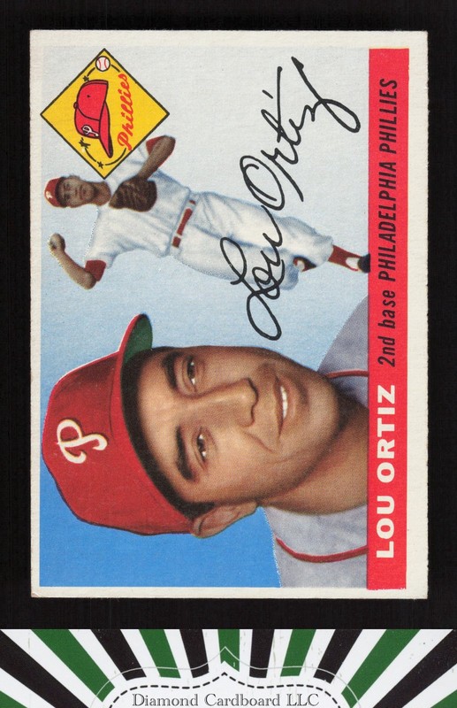 1955 Topps #114 Lou Ortiz VG n, front