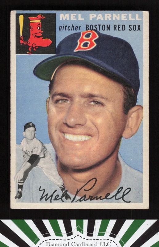 1954 Topps #40 Mel Parnell VGEX [CENTERED] h, front