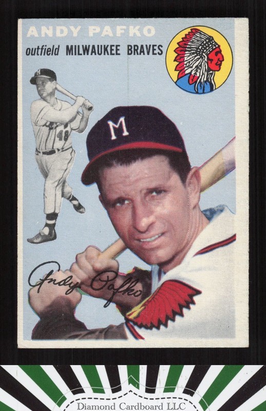 1954 Topps #79 Andy Pafko VGEX i, front