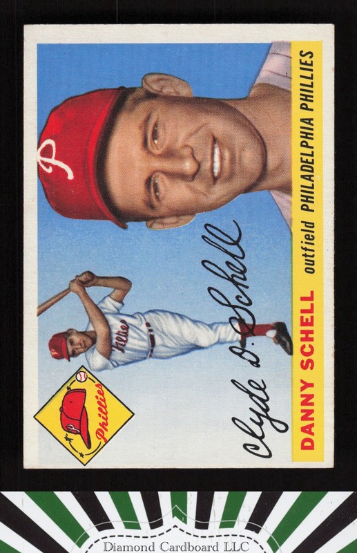 1955 Topps #79 Danny Schell EX k, front