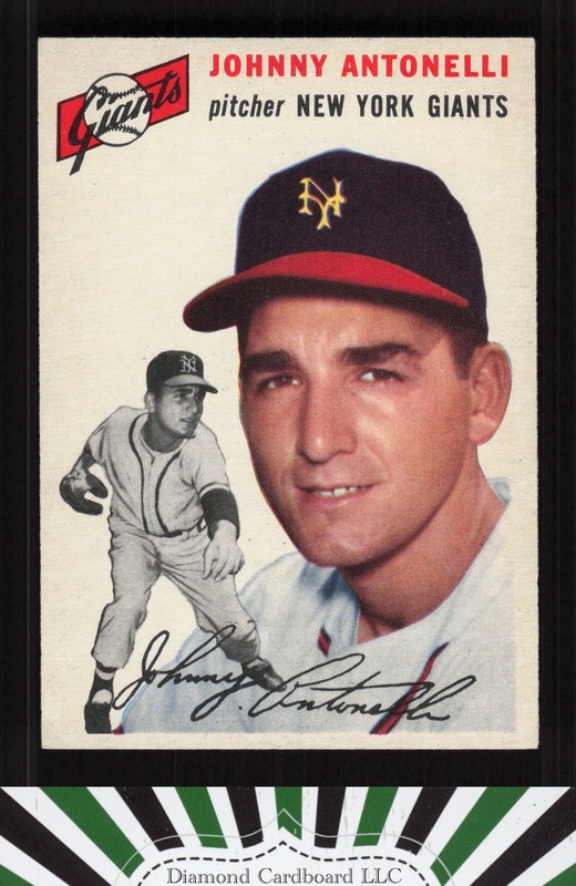 1954 Topps #119 Johnny Antonelli NM i, front