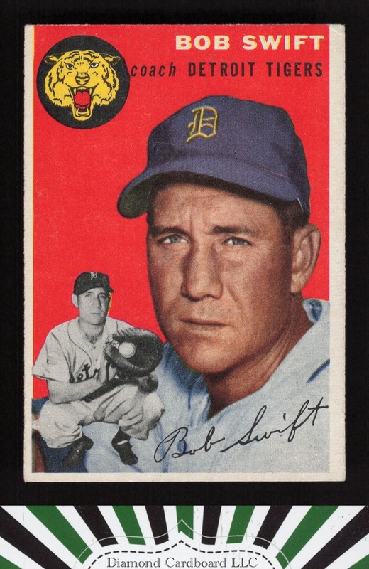 1954 Topps #65 Bob Swift VGEX e, front
