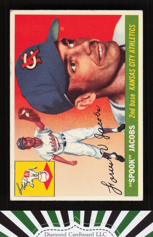 1955 Topps #61 Spook Jacobs VG+ [CENTERED] h, front