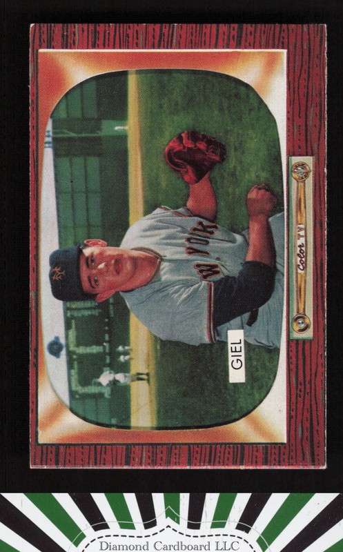 1955 Bowman #125 Paul Giel EX, front