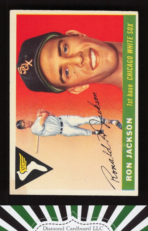 1955 Topps #66 Ron Jackson VGEX (ST) q, front