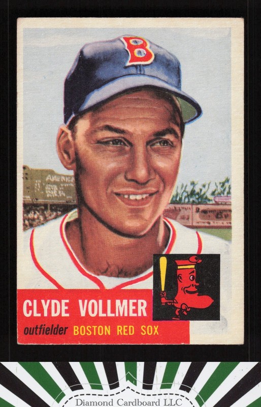 1953 Topps #32 Clyde Vollmer VGEX g, front