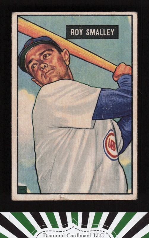 1951 Bowman #44 Roy Smalley GD, front