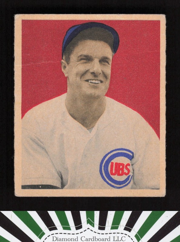 1949 Bowman #83 Bob Scheffing No Name GD a, front