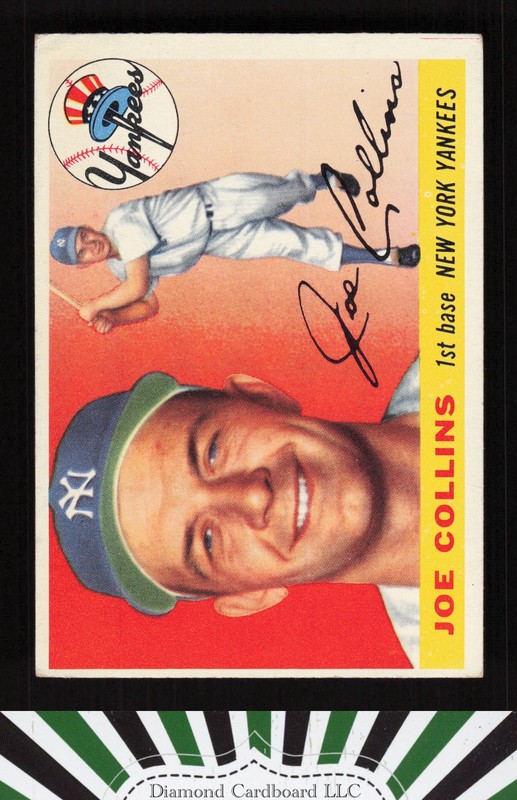 1955 Topps #63 Joe Collins VGEX l, front